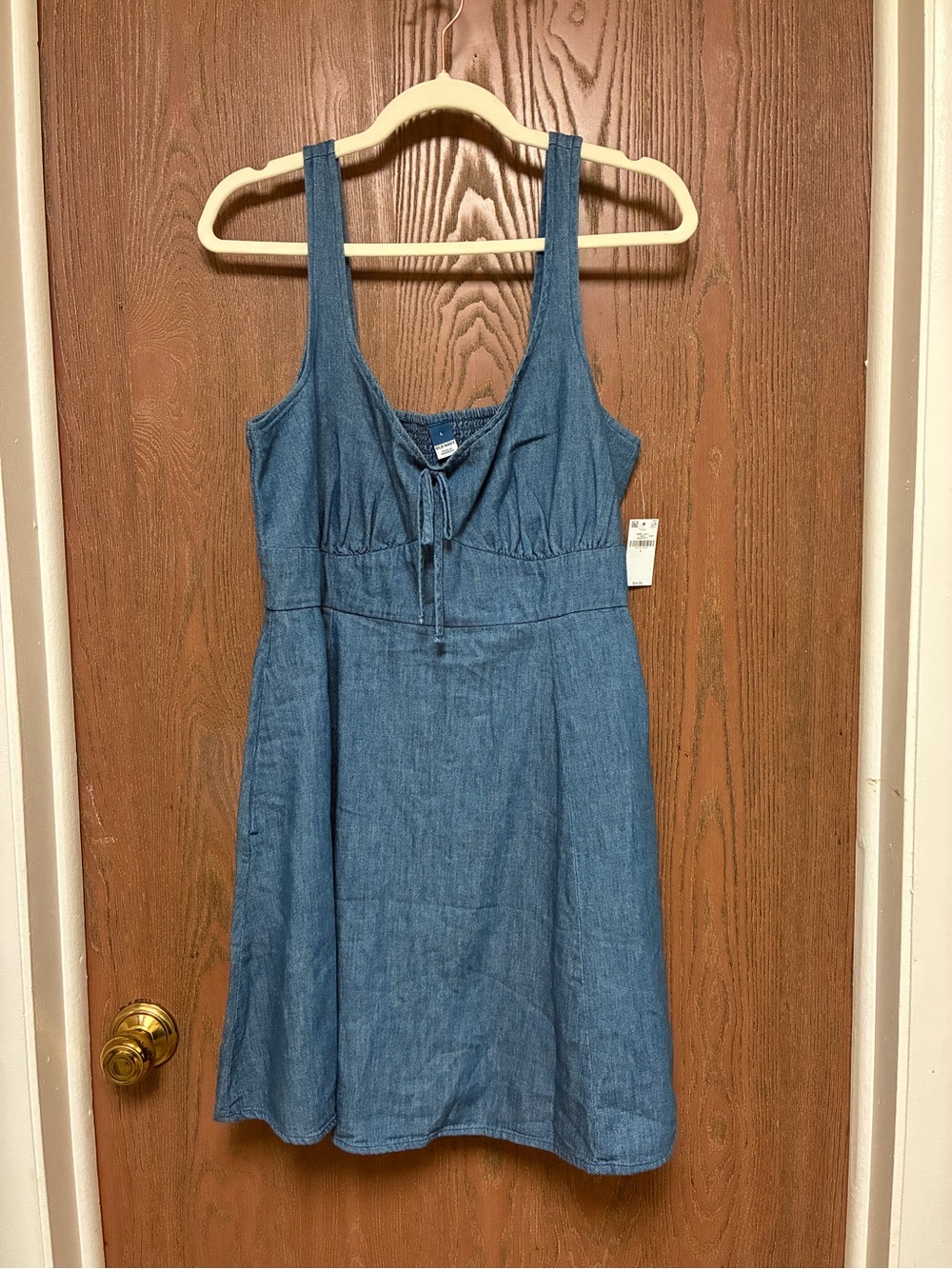 Old Navy Fit & Flare Denim Mini Dress